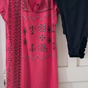 Women Short Kurta With Capri