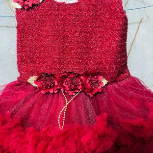 Baby Frill Party Wear Frock😍 🎀