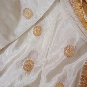 White Dupatta