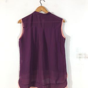 Purple Casual Top(Women’s)