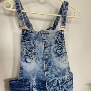 Blue Denim Dungaree