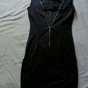 Backless Black Dress