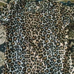 Animal Print T Shirt For Women