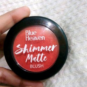 blue heaven peach blush