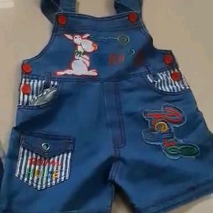 Kids Denim Dungaree