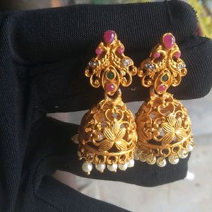 New Alloy Metal Jhumkas