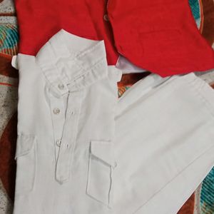 Boys Kurta And Pajama With Gacket