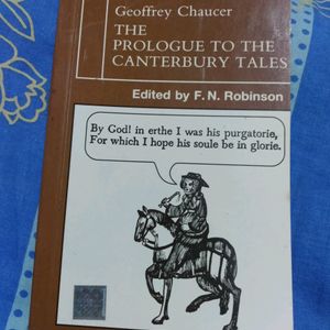 Book- Prologue to the Canterbury tales by Geoffrey Chaucer