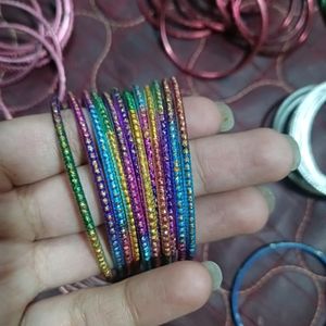 1bridal And 10 Daily Wear Bangles Set