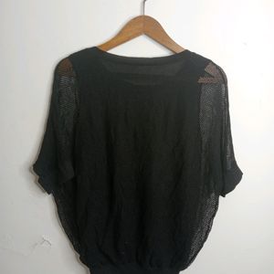 Black Casual Top (Girl' s)