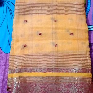 Silk And Cotton Saree Combo New✨️