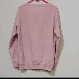 Peach Sweatshirt For Women