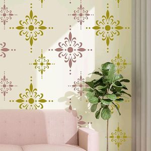 Unique Wall Stencil Design