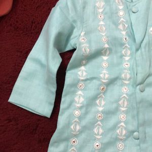 Boy Traditional Kurta, Side Cut, New