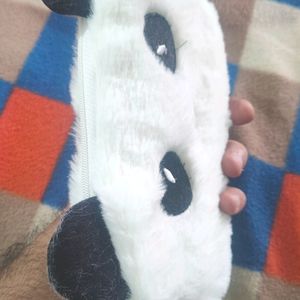 Panda Fur Pouch For Kids