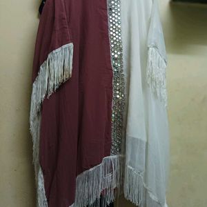 Kaftan Suit With Dupatta