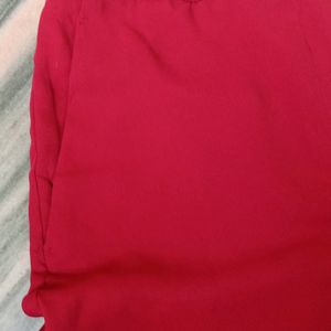 H&M Dark Red Trouser