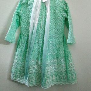 Party wear Kids Kurti With Salwar And Duppata