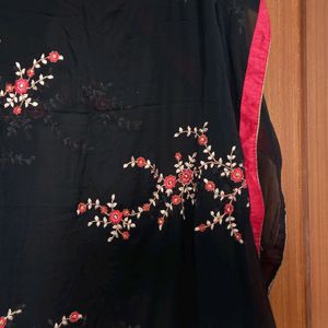 Black Kurta Set