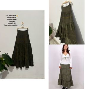 Y2K Flair Skirt