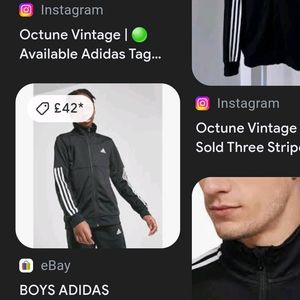 IMPORTED ORIGINAL ADIDAS Tracksuit