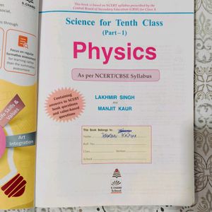 Science Physics Class 10 Ncert Solutions