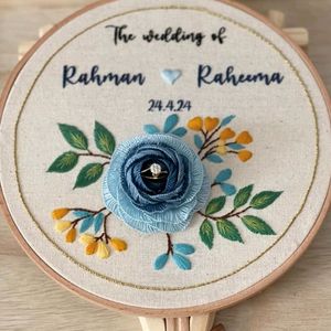 Ring Holder Engagement Hoop