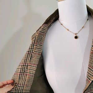 🆕 Vintage Single Breasted Corduroy Collar Blazer