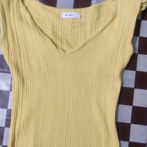 😍Yellow 🟡 Mustard Style Tank Top I 34-36