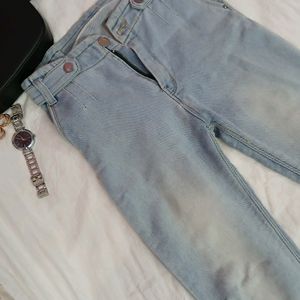 Ice Blue Skinny Jeans .