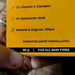 Dr Seth Vitamin C 80 G Sunscreen New Sealed Pack