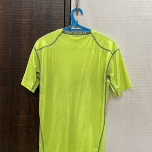 Nike Pro Neon Yellow Combat Tshirt