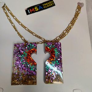 Resin Friendship Chain & Pendants