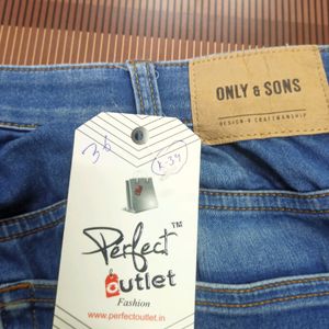 (K-34) 36 Size Regular Fit Denim Jeans