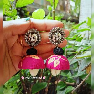 My Handmade Kori Jhumka ❤️.