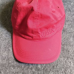 Original Red Classic Cap Never Used