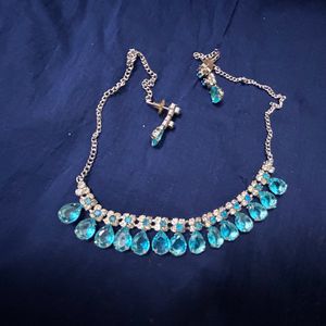 simple Blue Necklace