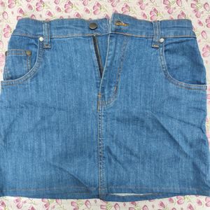 Mini Denim Skirt Perfect Dress Wear