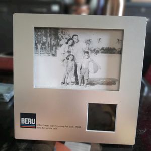 Photo Frame With Digital Date & Time