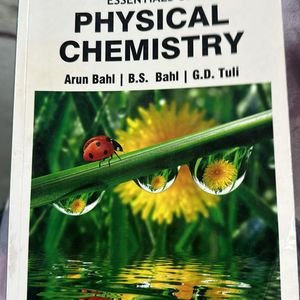 Essentials of Physical chemistry By Arun Bahl