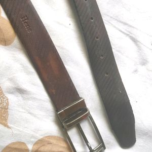 Original RENE bicolour leather belt