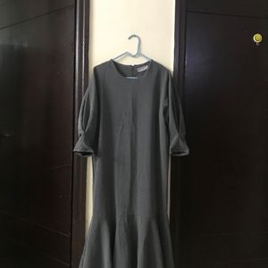 Korean Dress in Grey Size M