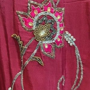 Antique Hand Work Embroidery Suit