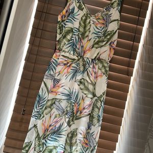 H&M Floral Long Dress