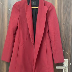 Red stylish Overcoat