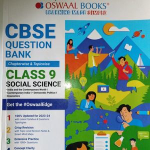CLASS 9 SOCIAL SCIENCE OSWAAL QUESTION BANK