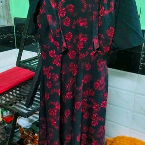 flared kurti like gown