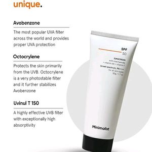 Minimalist With Niacinamide Sunscreen