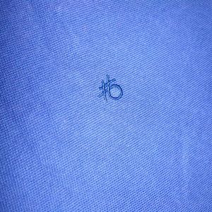 Men Polo Branded T Shirt Blue