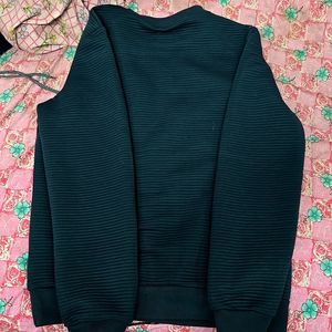 Wrogn Teal Green Sweatshirt